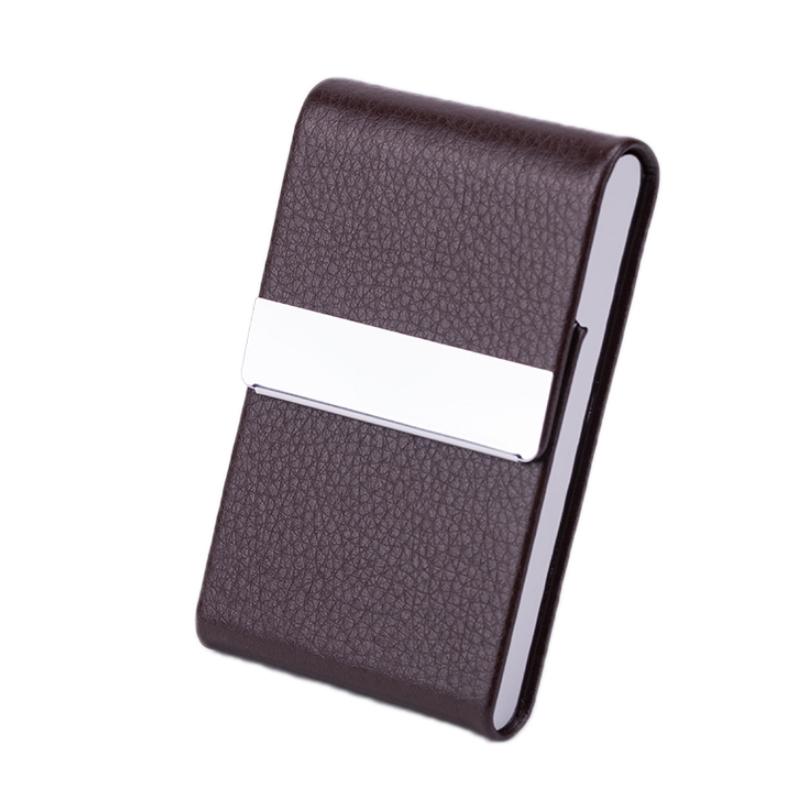 Business Card Case For Advertising Fits Most Cards - Woven Coffee