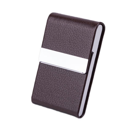 Business Card Case For Advertising Fits Most Cards - Woven Coffee