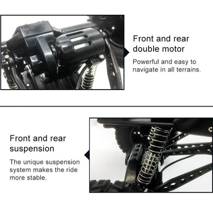 1:8 Alloy Remote Control Climbing Car Off-road Vehicle Toy - Gold