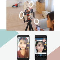 Xj18 Live Self-timer Led Fill Light - Perfect for Live Streaming - Blue