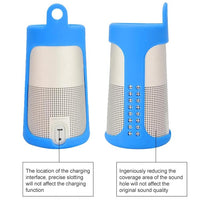 Shockproof Silicone Case for Bose Soundlink Revolve Speaker - Blue