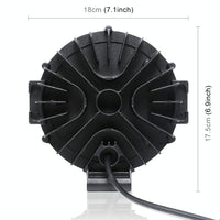 2 Pcs 3500Lm 6500K White Light 17 Led Waterproof Car Boat Marine Work Lights Spotlight Led Bulbs 30 Degrees Adjustable Dc 10 - 30V - Red