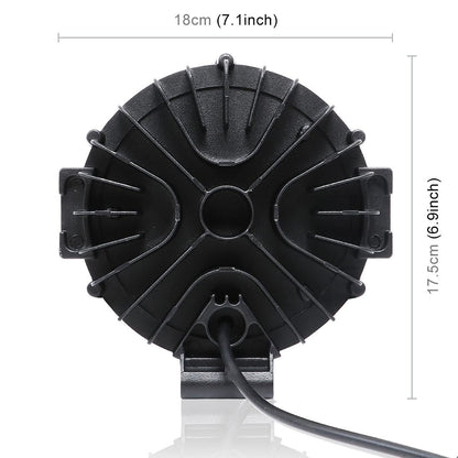 2 Pcs 3500Lm 6500K White Light 17 Led Waterproof Car Boat Marine Work Lights Spotlight Led Bulbs 30 Degrees Adjustable Dc 10 - 30V - Red