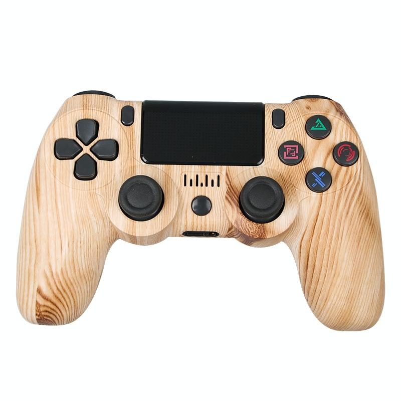 Wireless Bluetooth Game Controller for Ps4 with Dual Vibration and Light Strip - Lightning