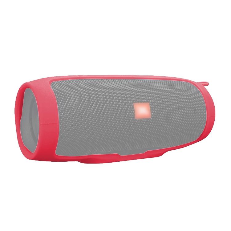 Protective Silicone Sleeve for Jbl Charge3 Speaker - Shockproof & Waterproof - Red
