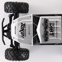 37cm Remote Control Bigfoot Climbing Car - 1 12 Alloy 4wd Cross-country Toy - Red