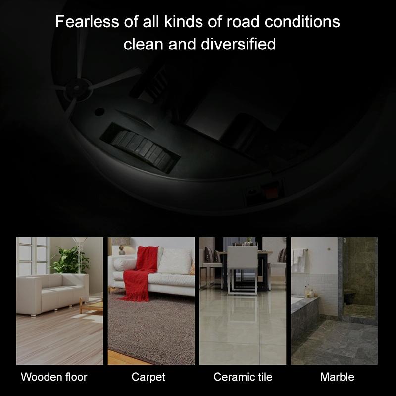 Smart Household Sweeping Robot - Fd-Rsw C - Red