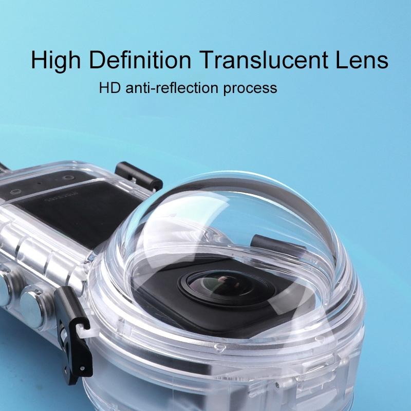 Waterproof Insta360 X3 Camera Diving Case for Underwater Photography