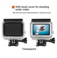 Waterproof Housing for Gopro Hero 6 / 5 with Touch Screen Back Cover - 45m
