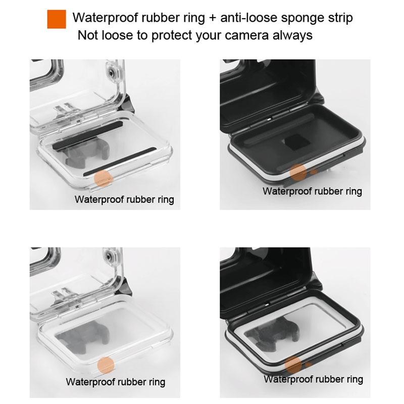 Waterproof Housing for Gopro Hero 6 / 5 with Touch Screen Back Cover - 45m