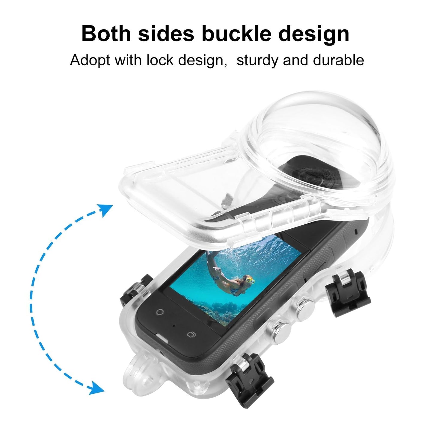 Waterproof Dive Case for Insta360 X3 - 50m Depth