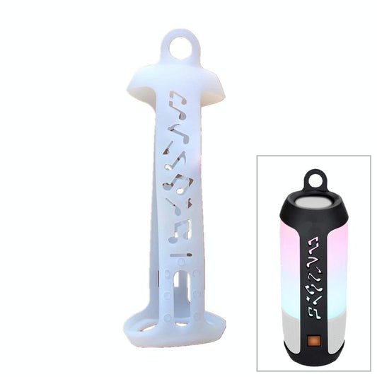 Waterproof Silicone Bluetooth Speaker Case for Jbl Pulse3 - Portable and Protective - Transparent
