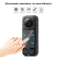 2-pack Curved Hd Screen Protector for Insta360 X3