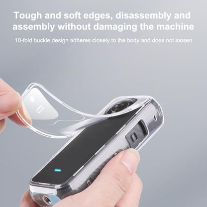 Clear Tpu Protective Case for Insta360 X3 - Full Body