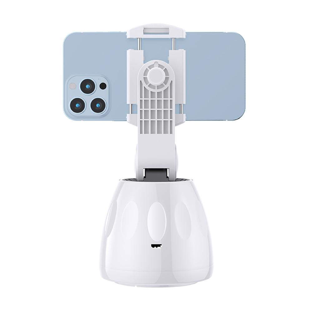 Smart Face Tracking Stabilizer 360-Degree Gimbal - White