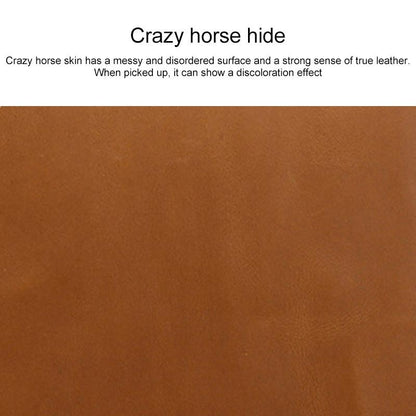 Premium Leather Business Laptop Bag With Zipper - Universal Fit - Brown