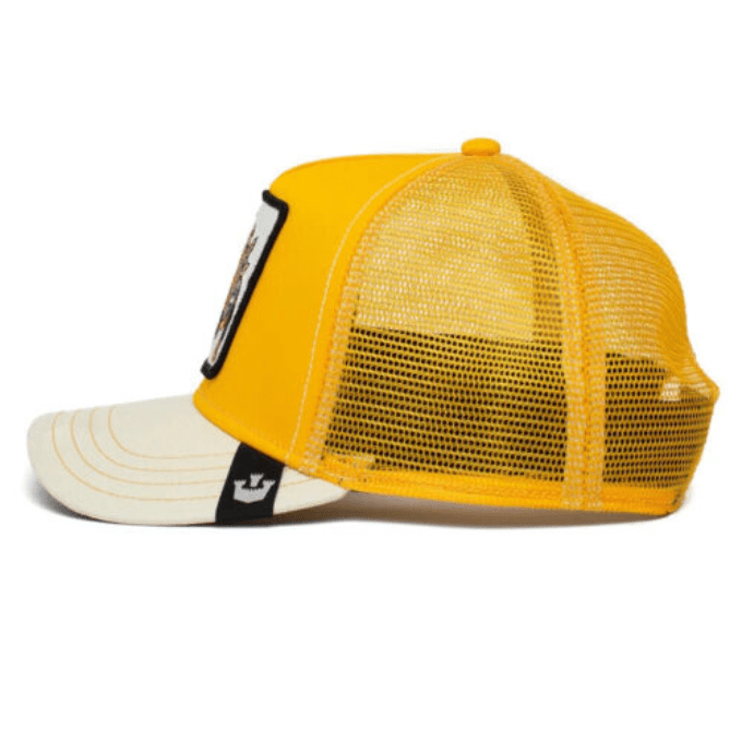 Goorin Bros Trucker Animal Farm Baseball Hat Cap - Roofed Lizard Yellow