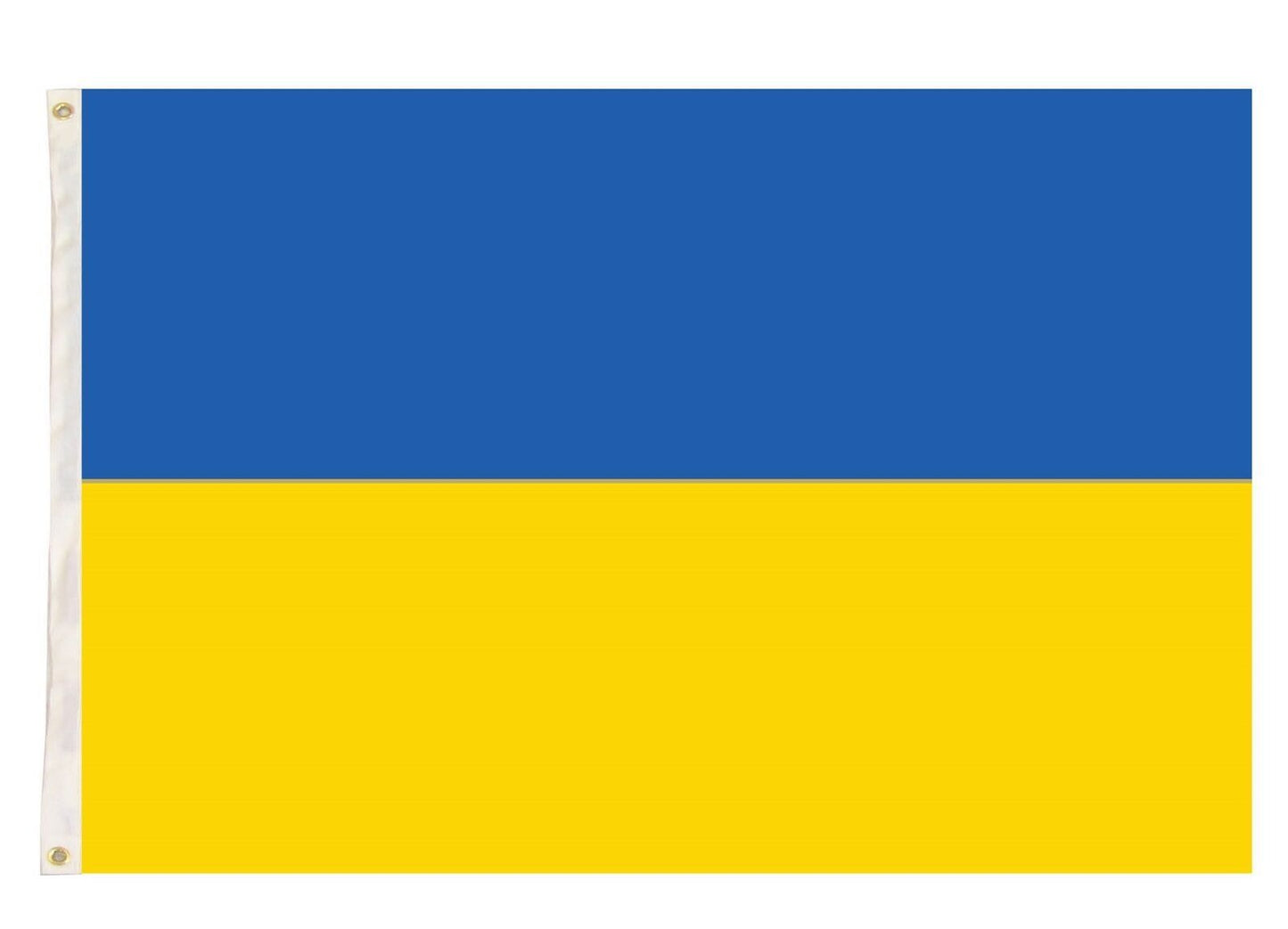 3x Ukraine Country Flag Ukrainian Heavy Duty with Metal Eyelets - 150cm x 90cm