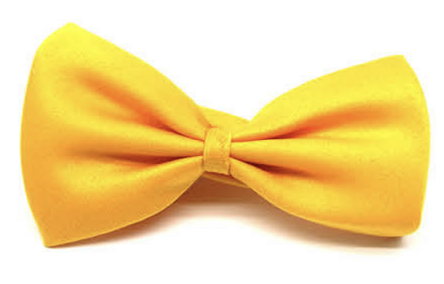 Mens BOW TIE Wedding Tuxedo  Formal Bestman Necktie Classic Plain Party - Yellow