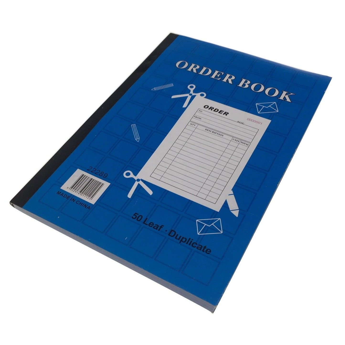 ORDER BOOK 50 Page Duplicate Restaurant Docket Carbonless Take Away