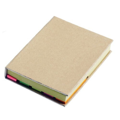 3x Post It Notebook Journal Sketchbook Pad Notepad Note Book - Beige