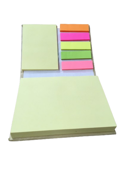 6x Post It Notebook Journal Sketchbook Pad Notepad Note Book - Beige