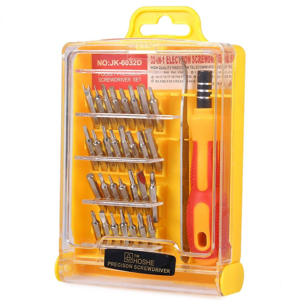 32 in 1 Precision Screwdriver Set Magnetic Multi-functional Kit for Repair Portable Tool