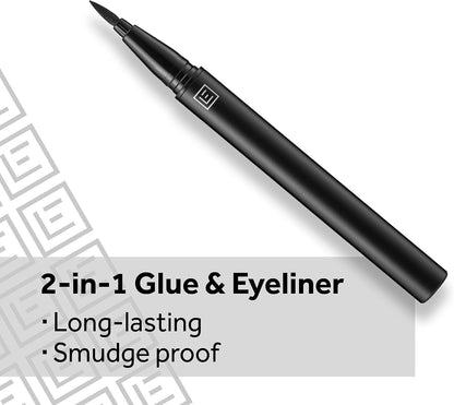 Eylure London 0.7ml Line and Lash Adhesive Eyeliner Black