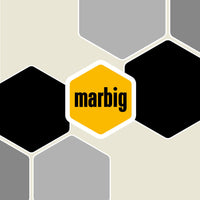 Marbig AFL Coach Board Pad Footy Football Full Oval & 50m Arc with Marker in All-Weather Case