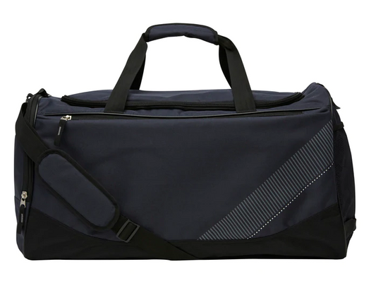 Large Foldable Sports Gym Duffle Bag Waterproof Travel Duffel Bag - Navy