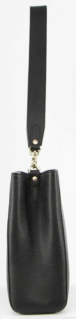 Morrissey Womens Italian Structured Leather Cross Body Bag Handbag Ladies - Black