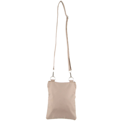 Pierre Cardin Anti-Theft RFID Ladies Cross Body Bag Slash Proof Crossbody Women - Taupe