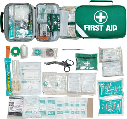 258pcs PREMIUM FIRST AID KIT Medical Travel Set Emergency Family Safety Office