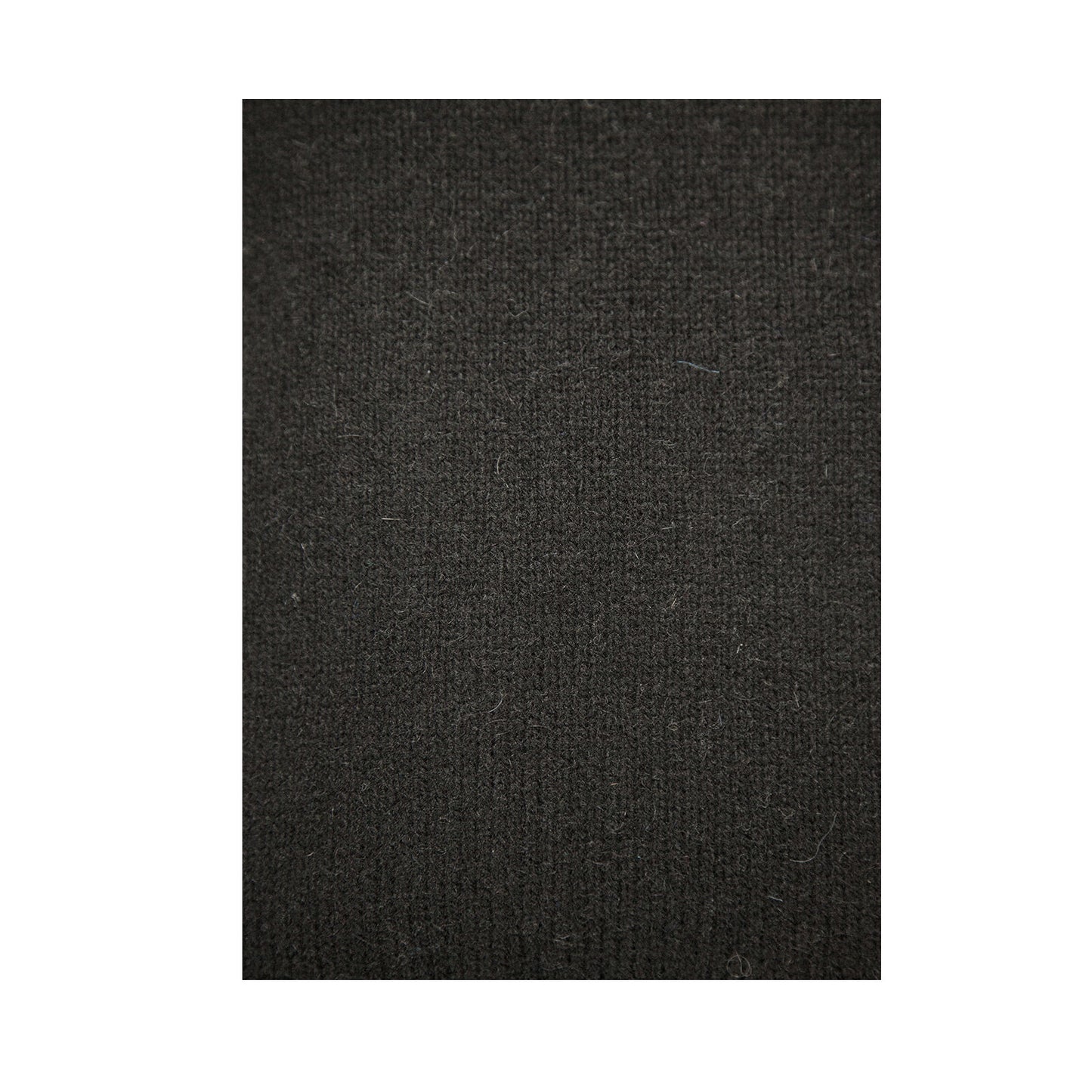 100% SHETLAND RAGG WOOL CREW Round Neck Knit JUMPER Pullover Mens Sweater Knitted - Plain Black - M