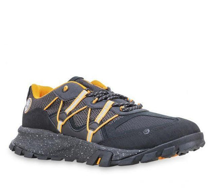 Timberland Mens Garrison Trail Hiking Sneakers Shoes Trekking Runners - Black - US 8