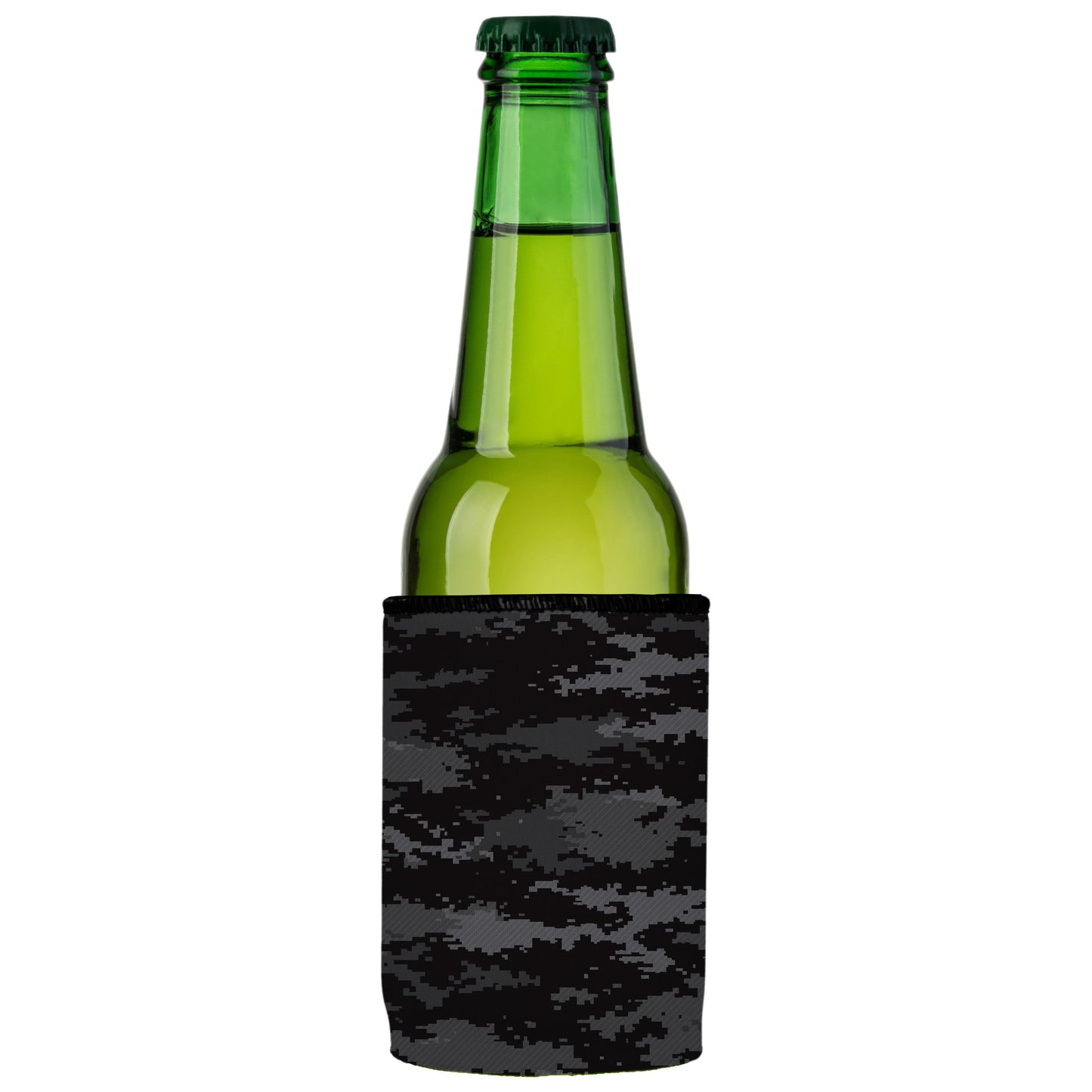 Digital Pixel Black Camo Stubby Cooler 2-Pack - Standard