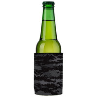 Digital Pixel Black Camo Stubby Cooler 2-Pack - Standard