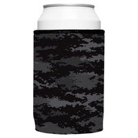 Digital Pixel Black Camo Stubby Cooler 2-Pack - Standard