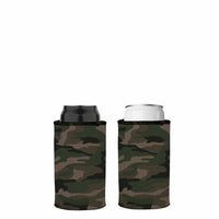 Green Camo Dot Pattern Stubby Cooler 2-Pack - Standard