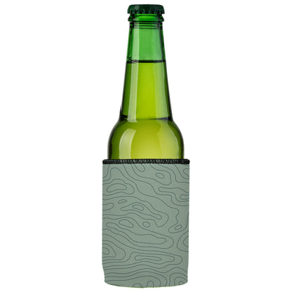 Topographic Map Stubby Cooler 2-Pack - Standard