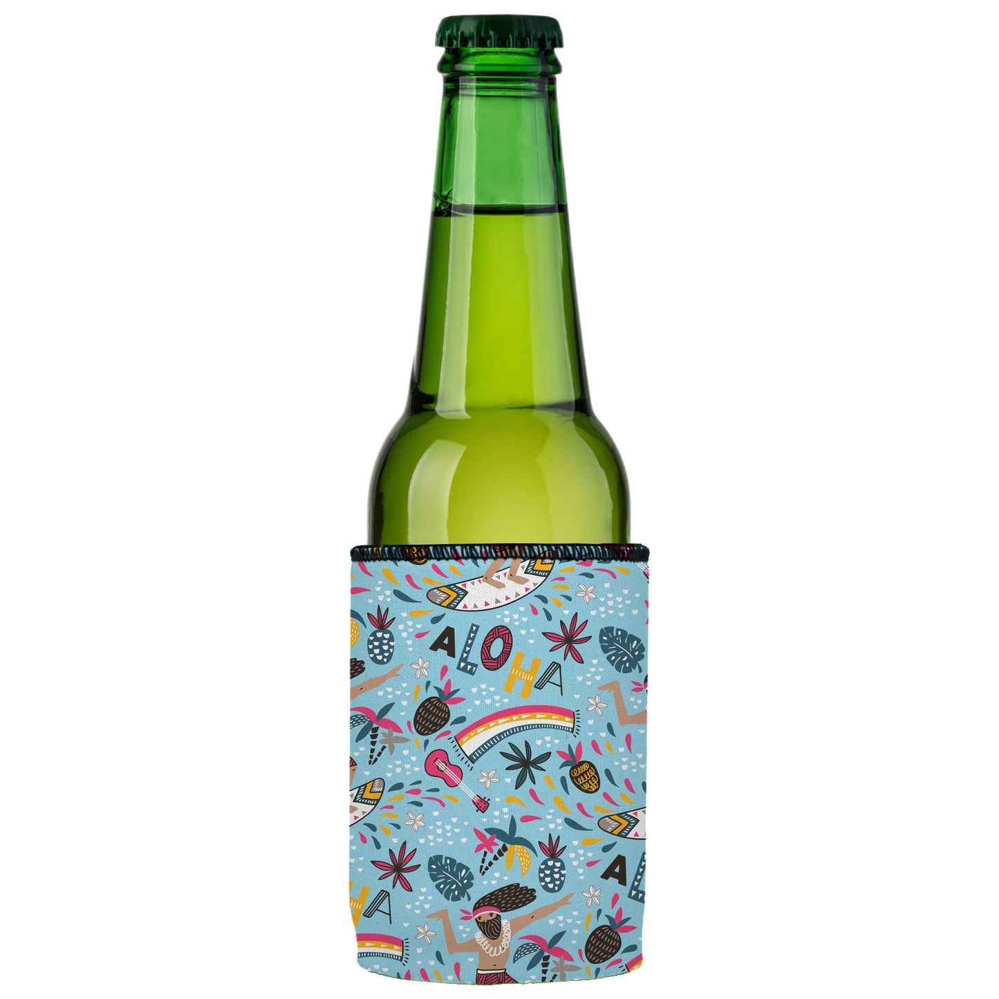 Surfing Aloha Stubby Cooler 2-Pack - Standard