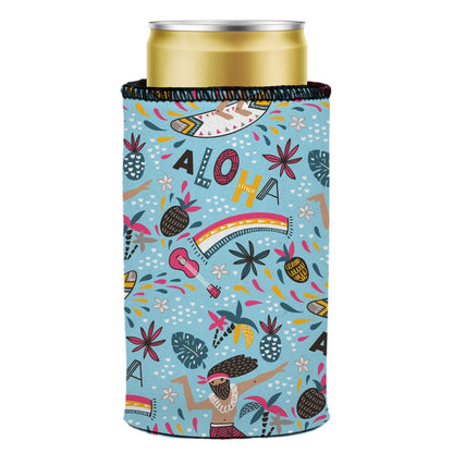 Surfing Aloha Stubby Cooler 2-Pack - Standard