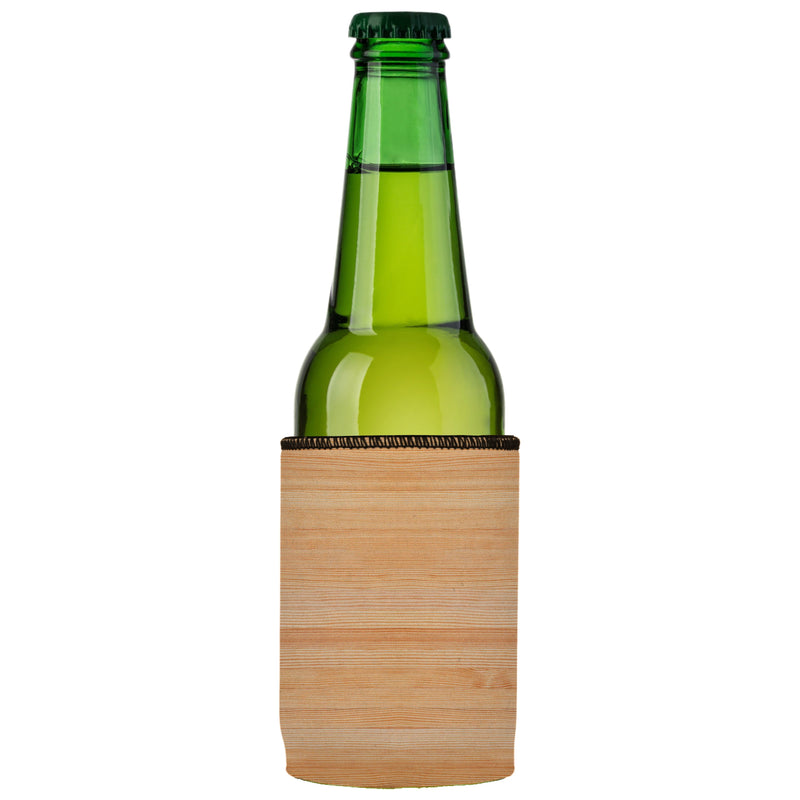 Wood Grain Stubby Cooler 2-Pack - Standard
