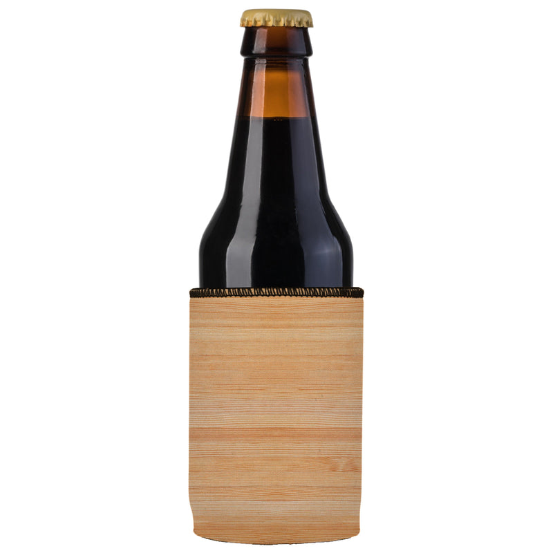 Wood Grain Stubby Cooler 2-Pack - Standard
