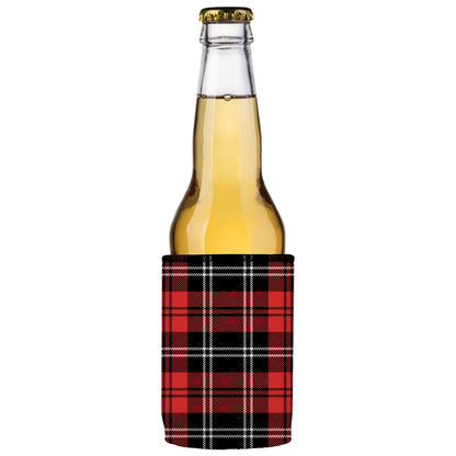 Scottish Tartan Plaid Stubby Cooler 2-Pack - Standard