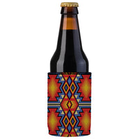 Huichol Beading Stubby Cooler 2-Pack - Standard