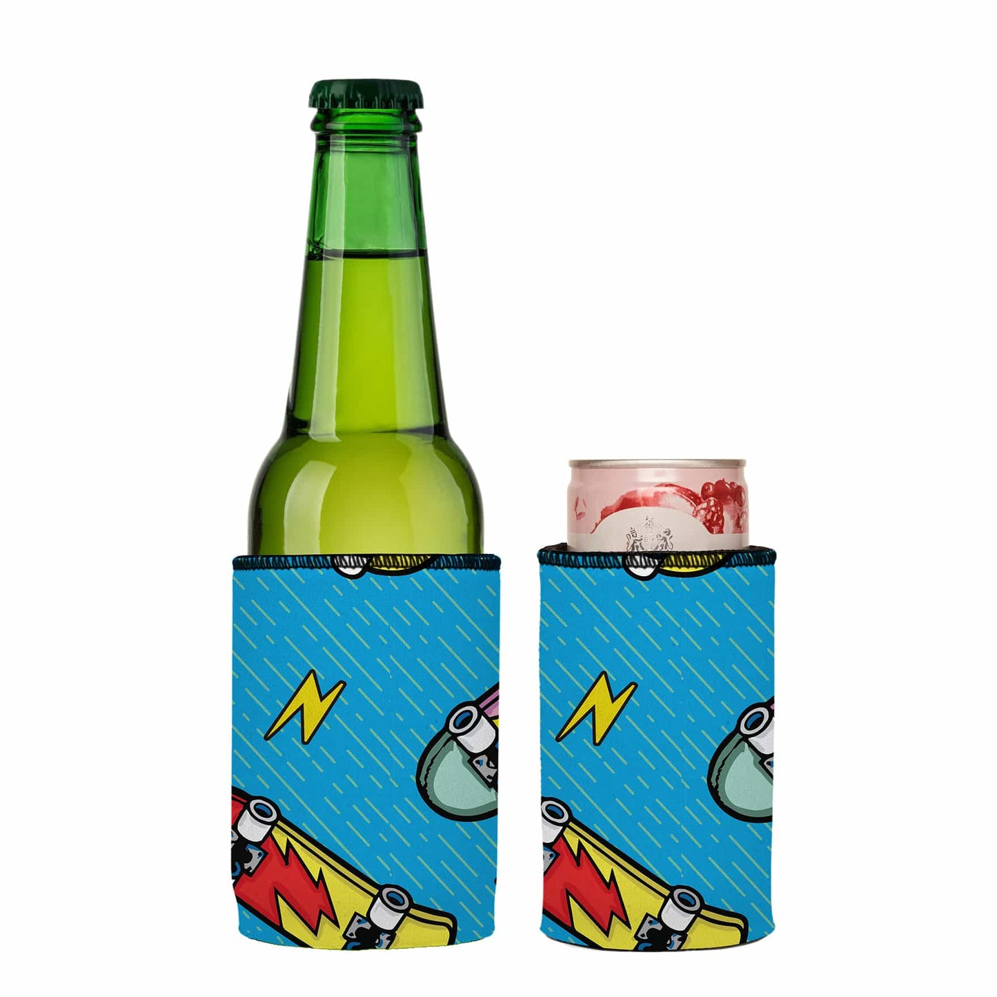 Old School Skateboards Stubby Cooler 2-Pack - Standard
