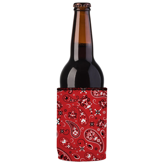 Red Bandana Stubby Cooler 2-Pack - Standard