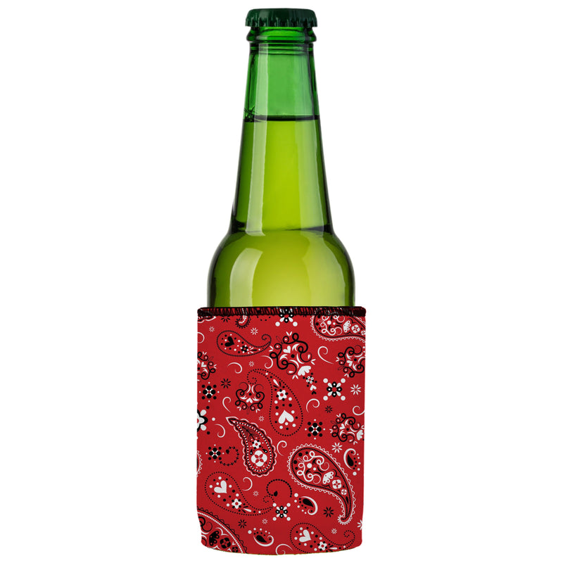 Red Bandana Stubby Cooler 2-Pack - Standard