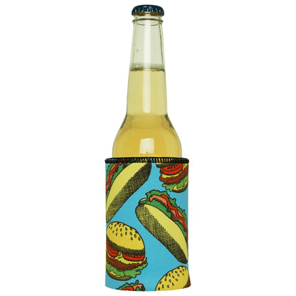 Hamburgers & Sandwiches Stubby Cooler 2-Pack - Standard